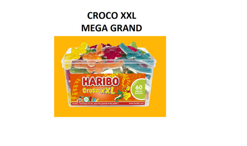 Bonbons haribo croco xxl geant - haribo,