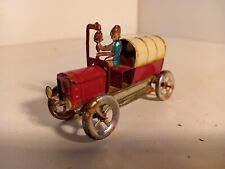 Paya 740 Berliet fourgon d’intervention pompiers avec 2 personnages tole 1/43