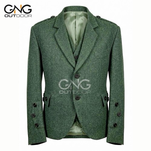 Veste kilt argyle verte - de,