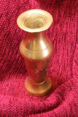 Vase laiton égyptien - en, égyptien.