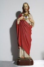 Statue ancienne en platre