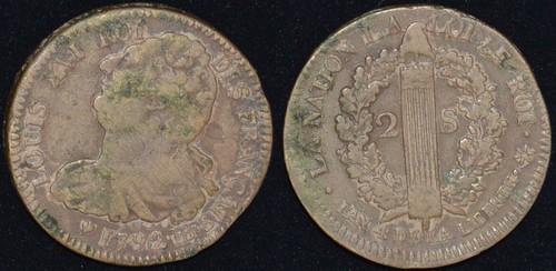 5820 2sols français 1792bb - 5820,