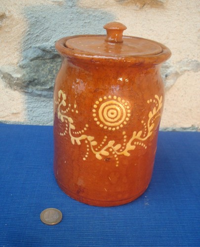 V65 grand pot couvert terre - v65,