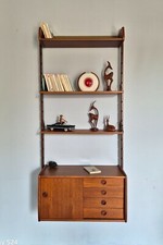 Meuble de rangement modulable en teck, Vintage Scandinave 