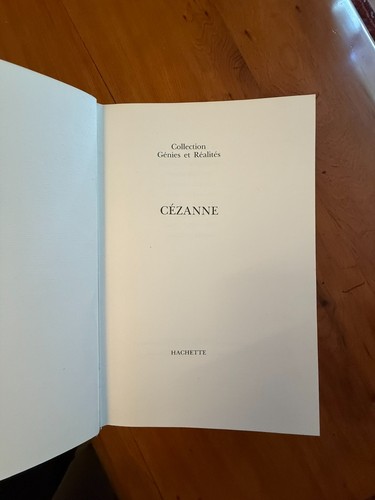 Cezanne livre collection - livre,