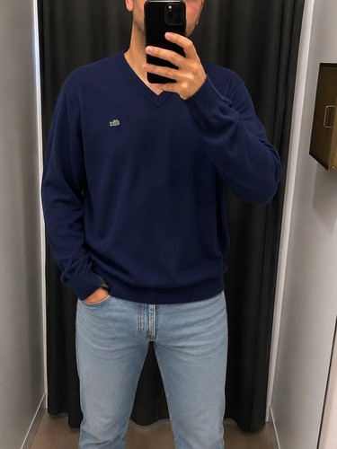 Pull lacoste vintage col - pull,
