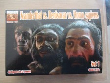 Figurines 1/72 Boite neuve Neanderthal, Linear A set 037, très rare.