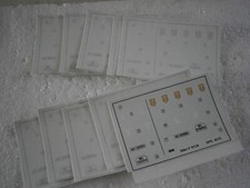 2 X PLANCHE DE DECALCOMANIE