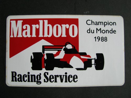 Ancien autocollant marlboro - autocollant,