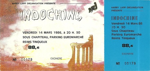 Rare ticket billet - billet, de