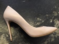 Authentique Escarpins Cuir Beige Rosé Casadei 37,5 Boîte 