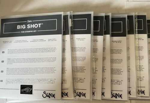 Stampin sizzix big shot - sizzix,