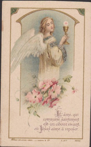 Image pieuse holy - image, card