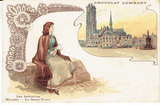 CARTE PUBLICITAIRE CHOCOLAT
