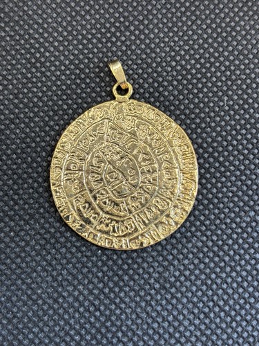 Ancien pendentif médaille - pendentif,