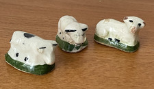 Lot de 3 Fèves ancienne VACHE