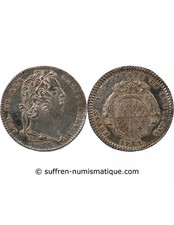 France Etats De Bretagne, Louis XV  Jeton Argent 1732 Rennes Daniel 86