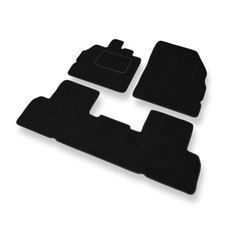 Tapis de sol en feutre pour Renault Scenic III Monospace (2009-2016) Noir