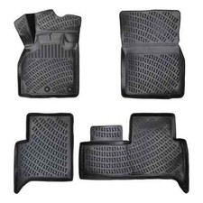 Compatible avec Renault Scenic 3 2009-2016 4D Tapis de Voiture Noir