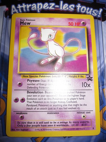Pokemon neuf promo mew - pokemon, n°8