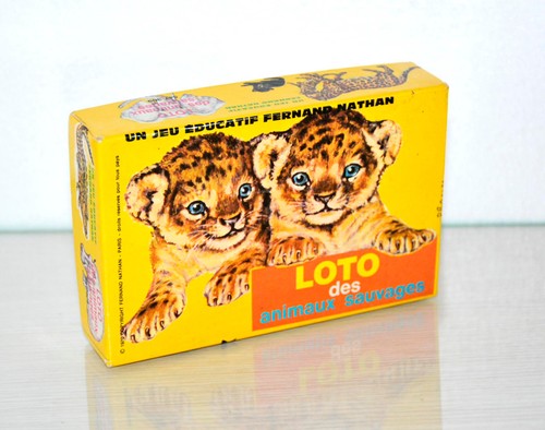 Ancien loto des animaux - des,