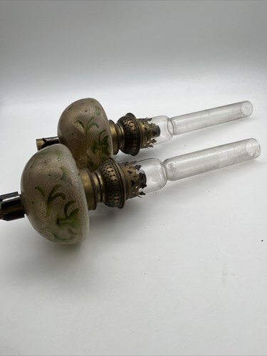 Paire lampe pétrole piano - paire,