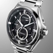 Montre CITIZEN ATTESA BU0060-68E Eco-Drive Triple Calendrier Phase de Lune...