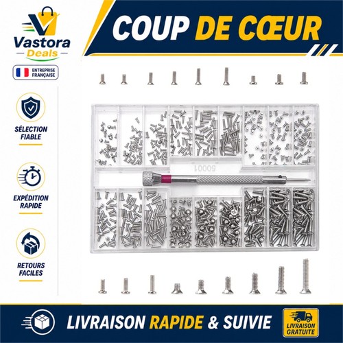 Kit 500 vis réparation - 500,