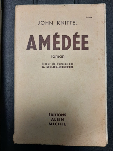 Amédée john knittel - de,