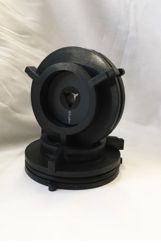 Pair plastic nab hub adapters - plastic,