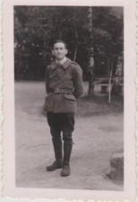 PHOTO ANCIENNE MILITAIRE - identifiée au verso - TAMPON ALLEMAND  VOIR PHOTO