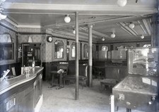 PARIS c. 1948 - Bar Boulevard Pereire Sud Zinc Flipper 3 Négatifs 12x9 - V9 130