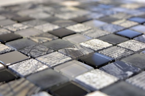 Mosaïque translucide verre
