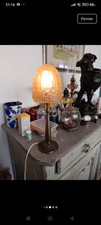 Lampe Georges Leleu En Bronze