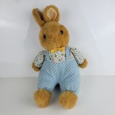Lapin Doudou Peluche Tenue Style Peter Rabbit Vintage 36 cm Pâques Easter