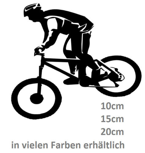 Autocollant vtt vélo - vtt,