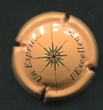 Plaque de muselet de champagne