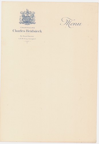 Menu champagne charles - champagne,