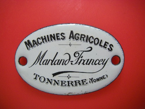 Petite plaque émaillée - petite,