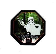 Jeton cartonné Leclerc STAR WARS n°16 : STORMTROOPER TROUPE ANTI-EMEUTE
