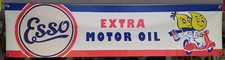 Grande banderole Scooter Vespa extra motor oil.