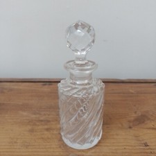 Flacon Baccarat modele Bambou torsadé