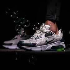 Air Max 200 20 'Bulles Paquet' Blanc Homme Baskets Plupart Tailles
