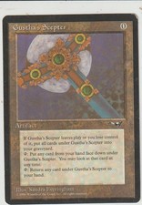 x1 carte Alliances - Gustha's Scepter MAGIC MTG ENGLISH EX-NM