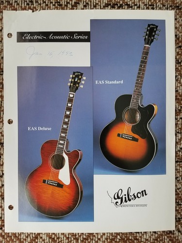 1993 gibson guitars dealer - guitars,