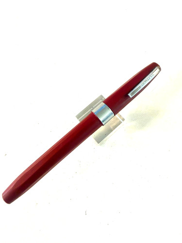 Vintage dark red sided - red, 8-sided