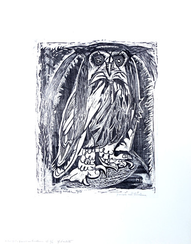 Henry waroquier hibou - de,