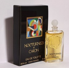 Miniature Nocturnes de Caron Eau fe Toilette 5 ml avec boite en très bon état 