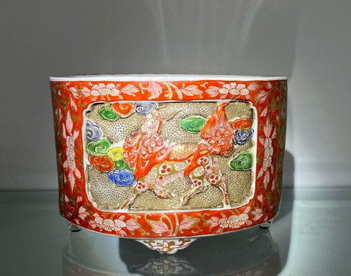 Ancien pot japonais en - ancien,