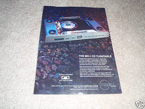 Krell platine ad de - krell, md-1